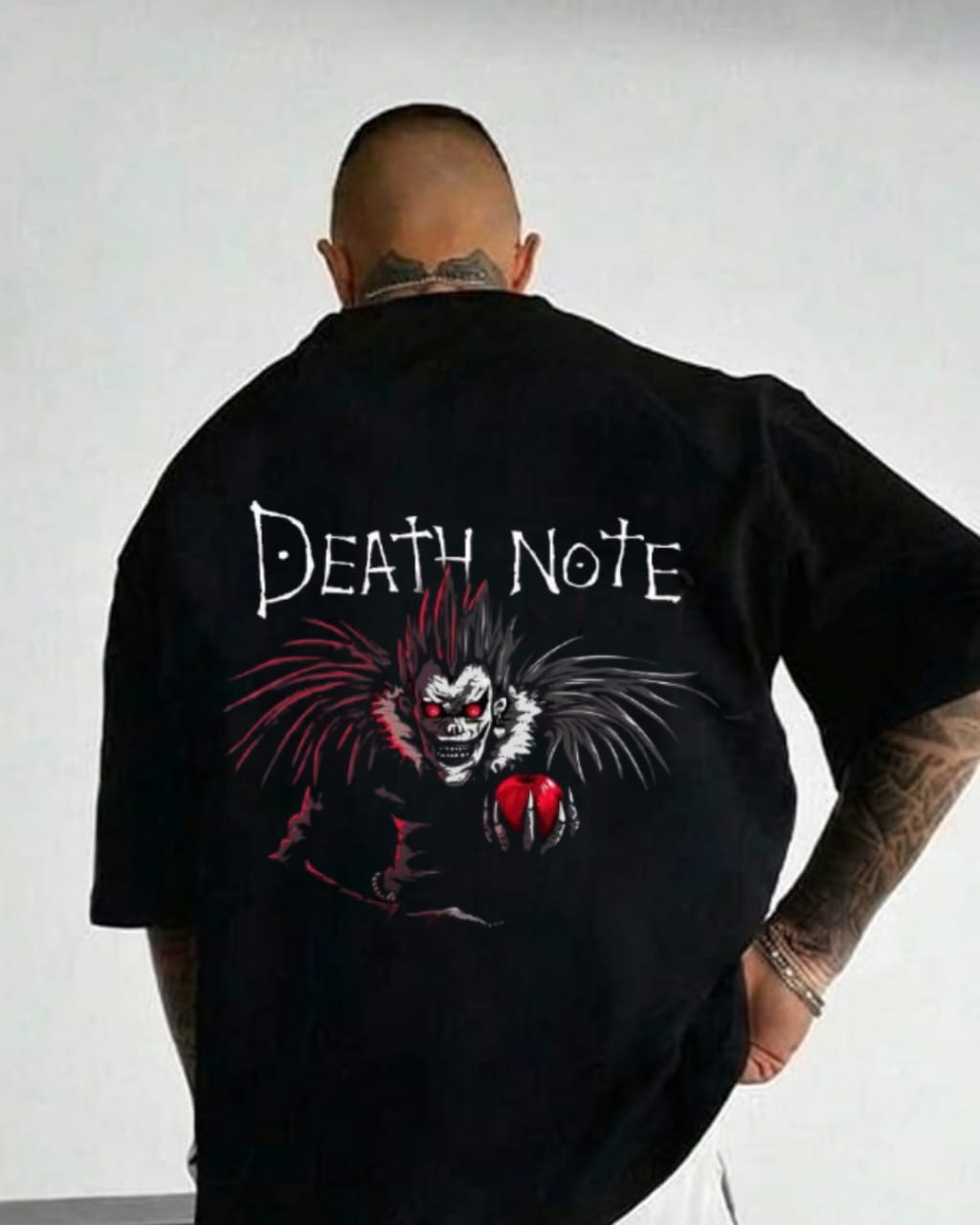 Death Note Oversized Anime T-Shirt | Dark Aesthetic Streetwear | Unisex Graphic Tee