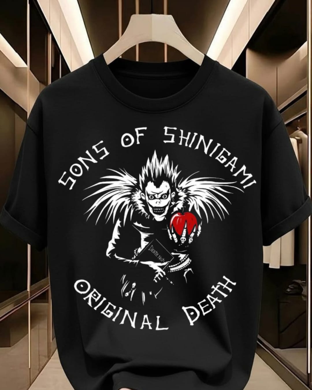 Death Note Oversized T-Shirt | Sons of Shinigami Edition | Dark Anime Streetwear Tee