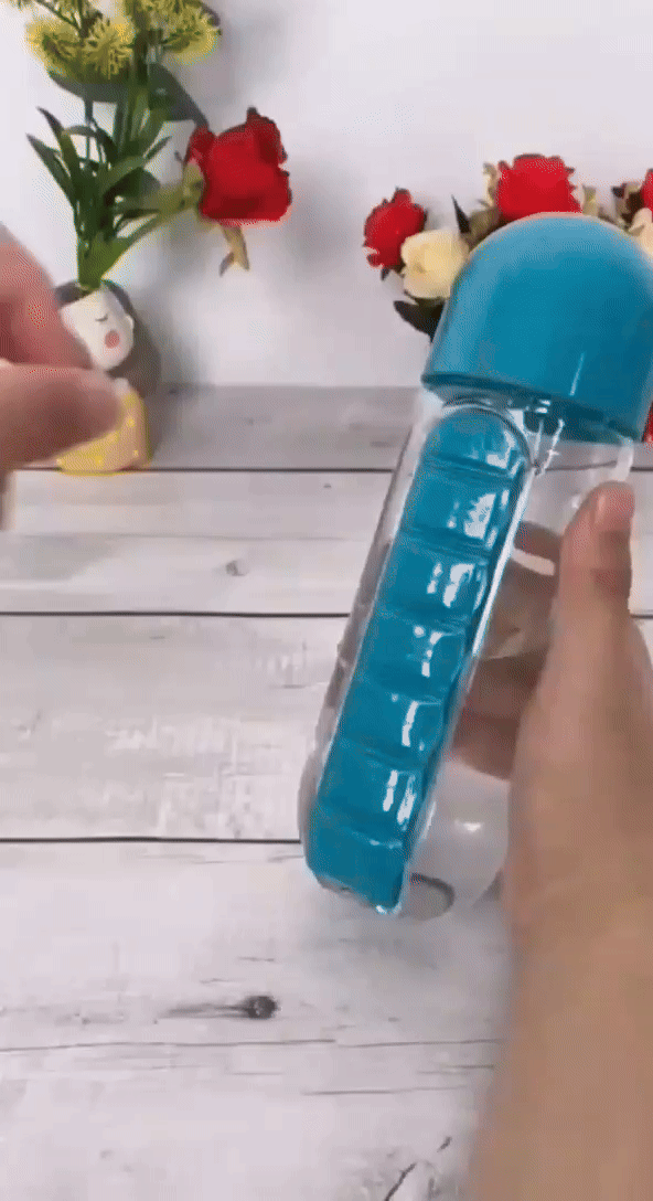 BOTTLE WITH BILLS STORGE