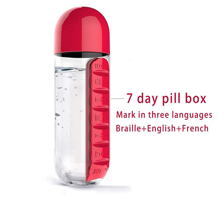 BOTTLE WITH BILLS STORGE