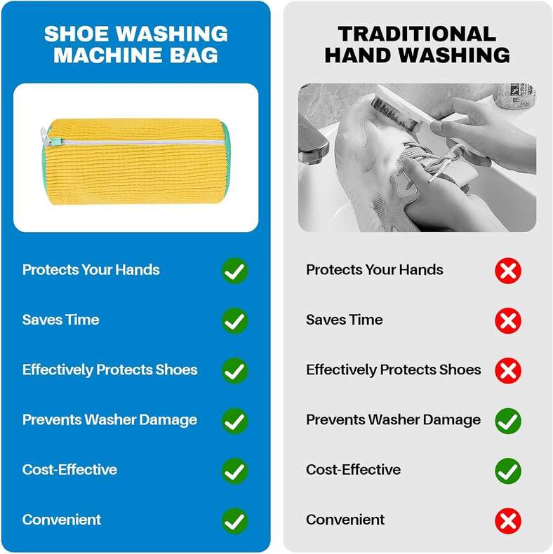 washing bag for shoes
