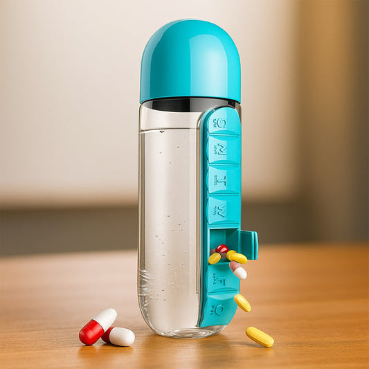 BOTTLE WITH BILLS STORGE