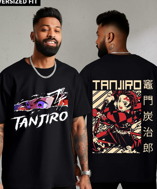 Tanjiro Kamado Hero of Demon Slayer T-Shirt – Anime Graphic Tee