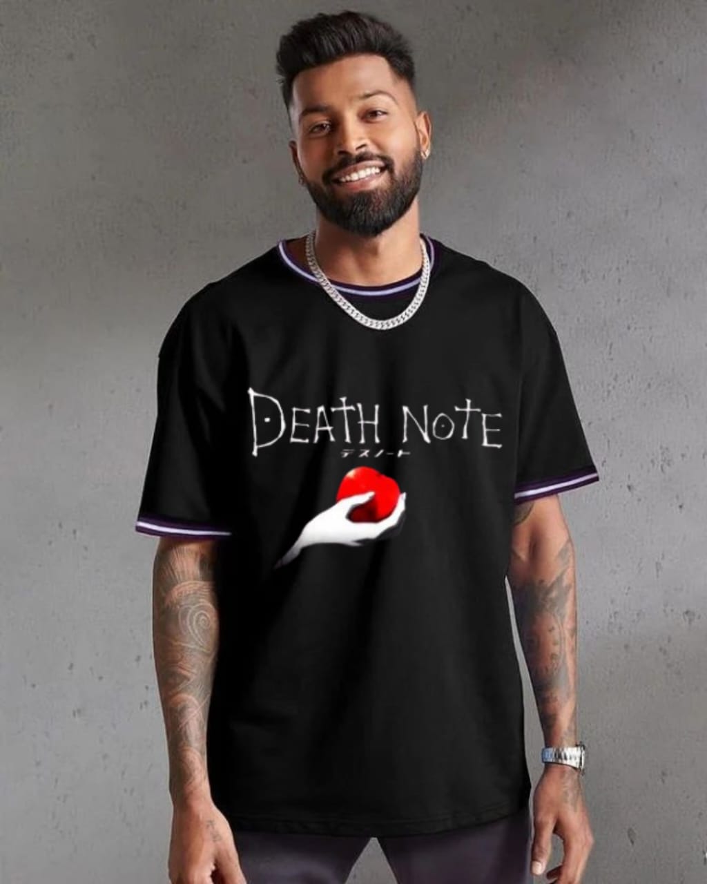 Death Note Oversized Anime T-Shirt | Dark Aesthetic Streetwear | Unisex Graphic Tee