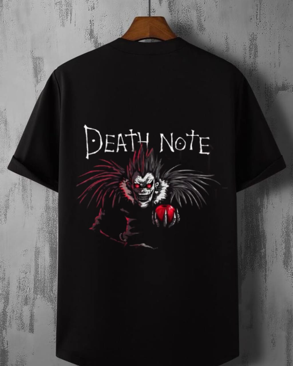 Death Note Oversized Anime T-Shirt | Dark Aesthetic Streetwear | Unisex Graphic Tee