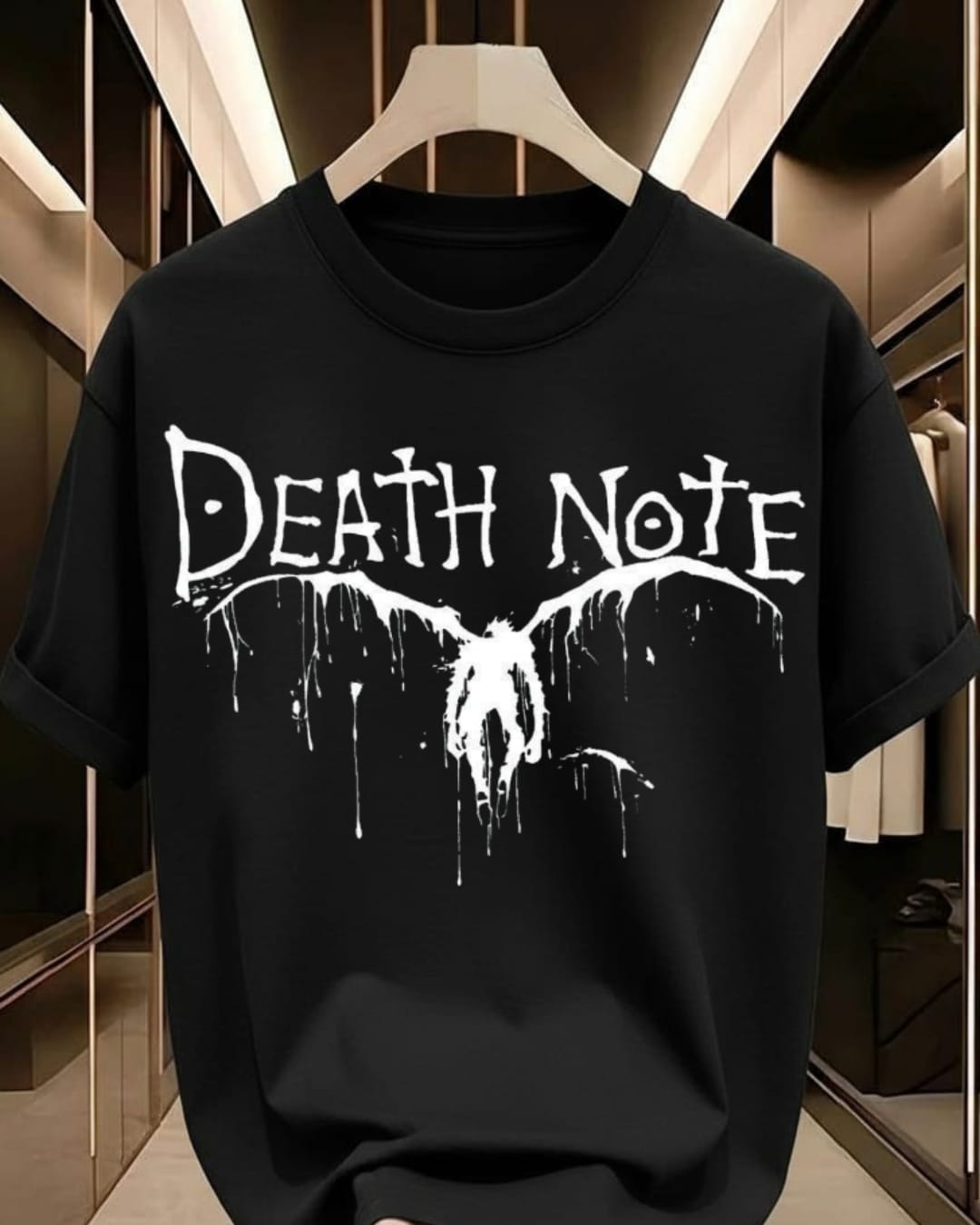 Death Note Light Yagami Oversized T-Shirt | “I Am Justice” Anime Streetwear