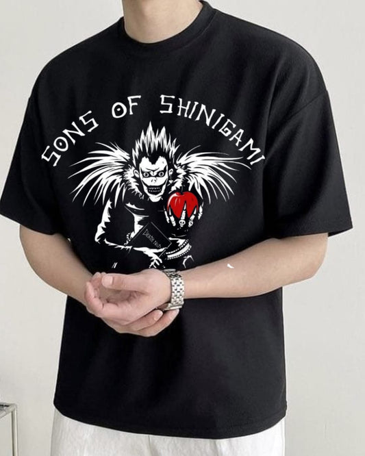 Death Note Oversized T-Shirt | Sons of Shinigami Edition | Dark Anime Streetwear Tee