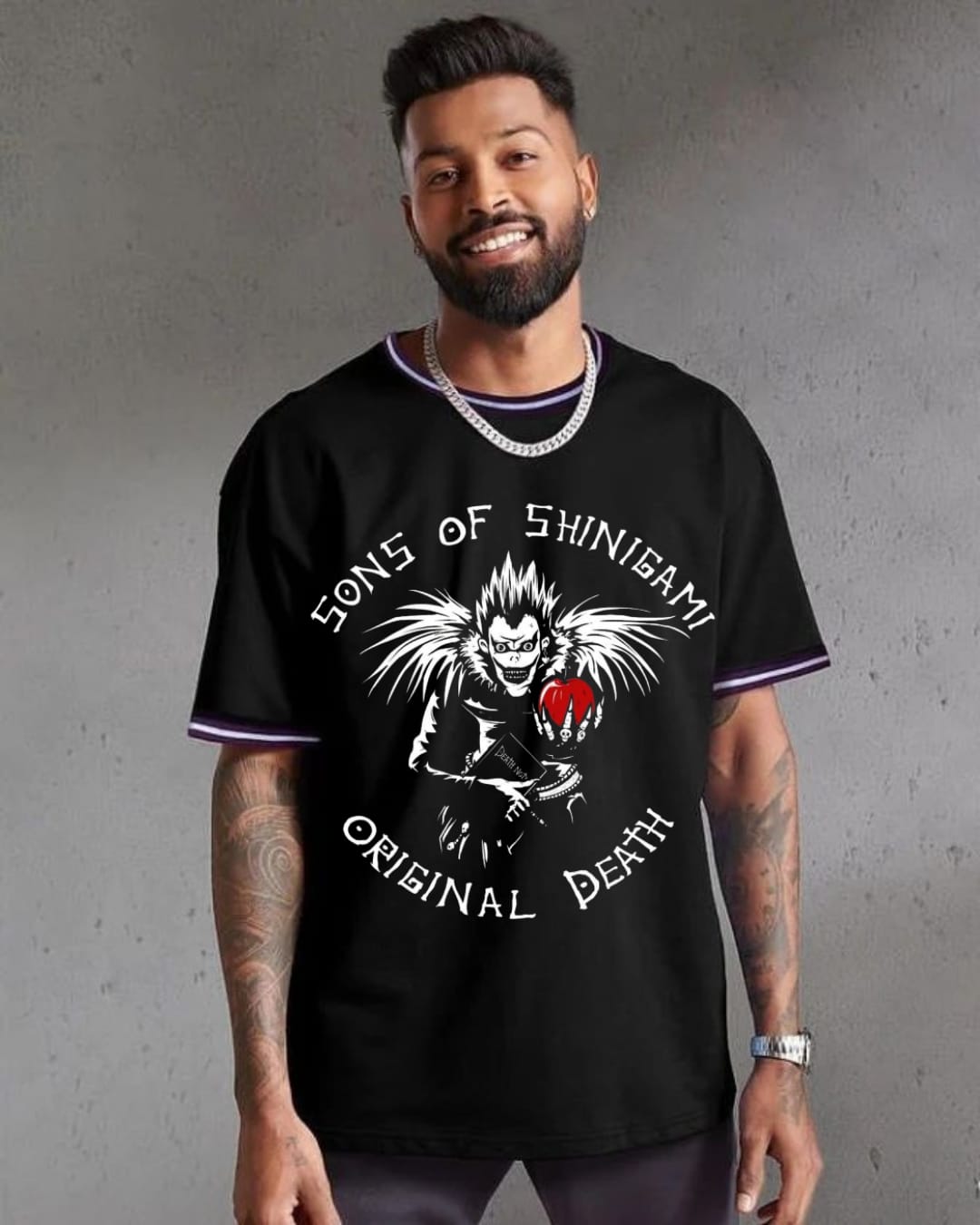 Death Note Oversized T-Shirt | Sons of Shinigami Edition | Dark Anime Streetwear Tee