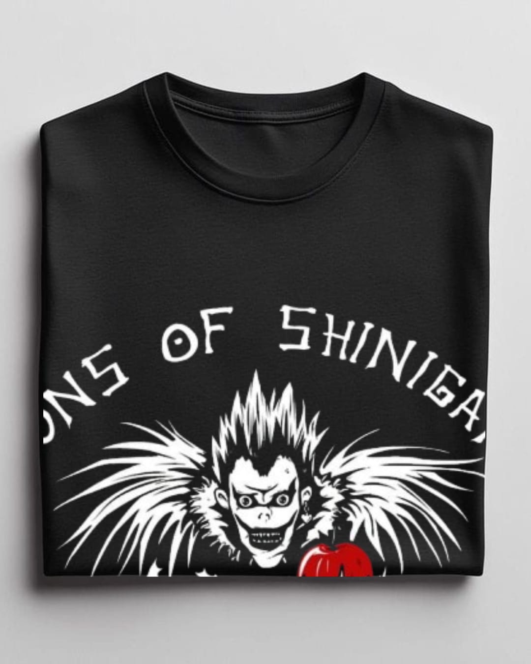 Death Note Oversized T-Shirt | Sons of Shinigami Edition | Dark Anime Streetwear Tee