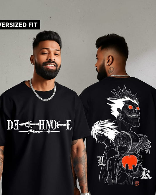 Death Note Oversized Anime T-Shirt | Premium Streetwear for Otaku Fans