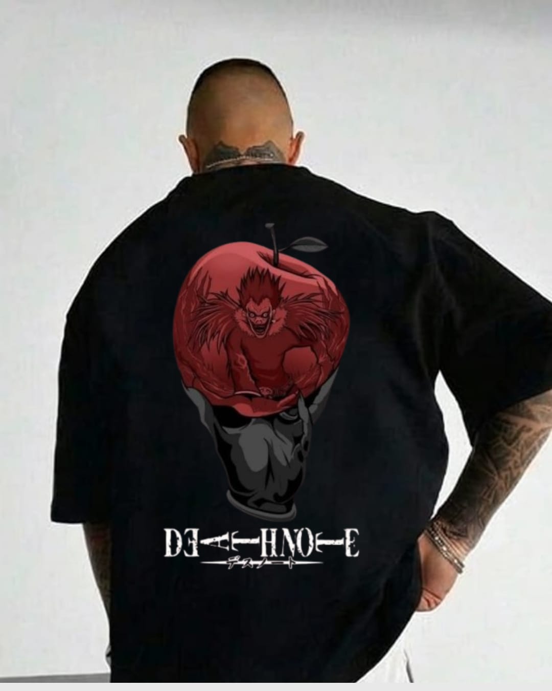 Death Note Cyberpunk Tee – Neon Shinigami Edition