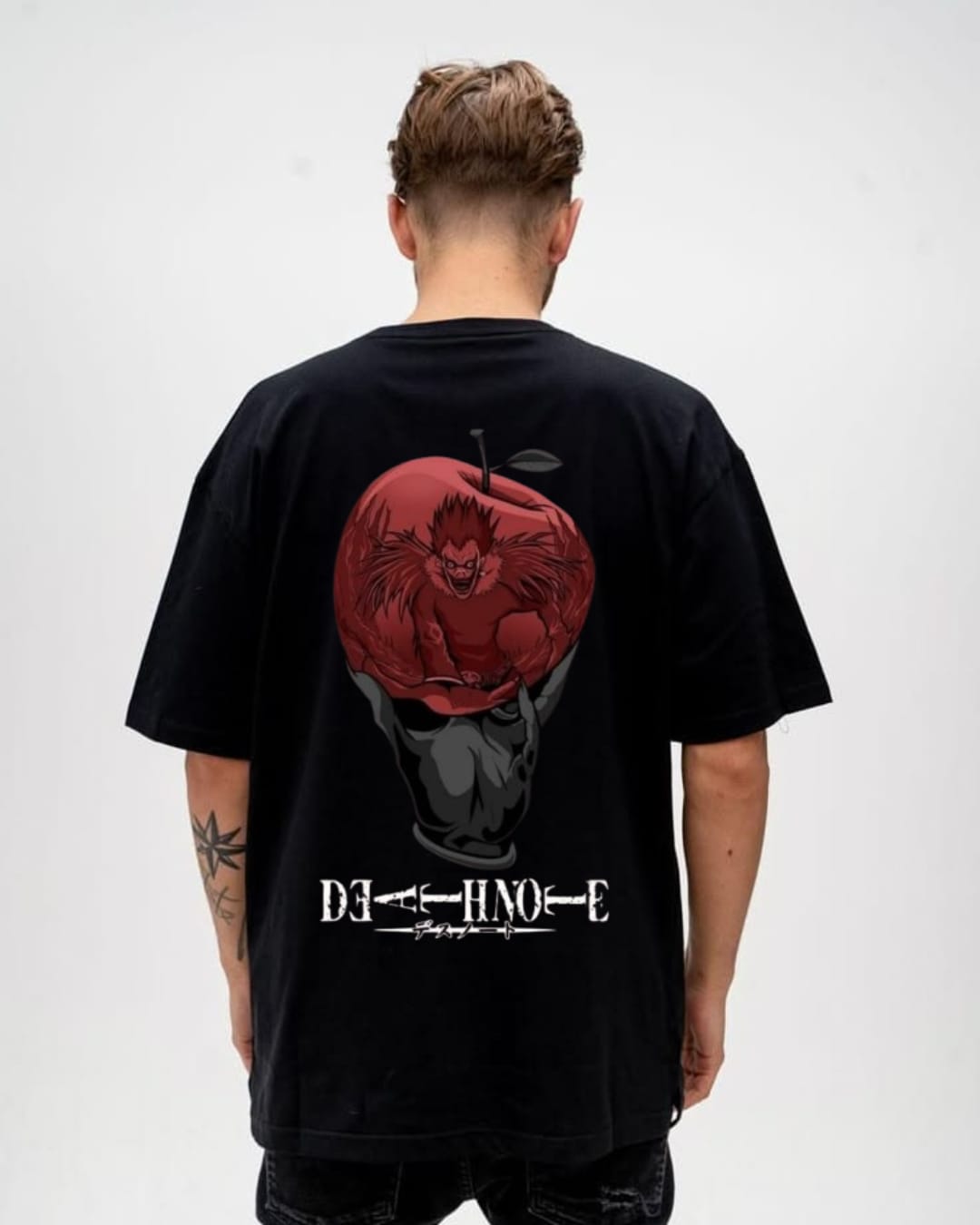 Death Note Cyberpunk Tee – Neon Shinigami Edition