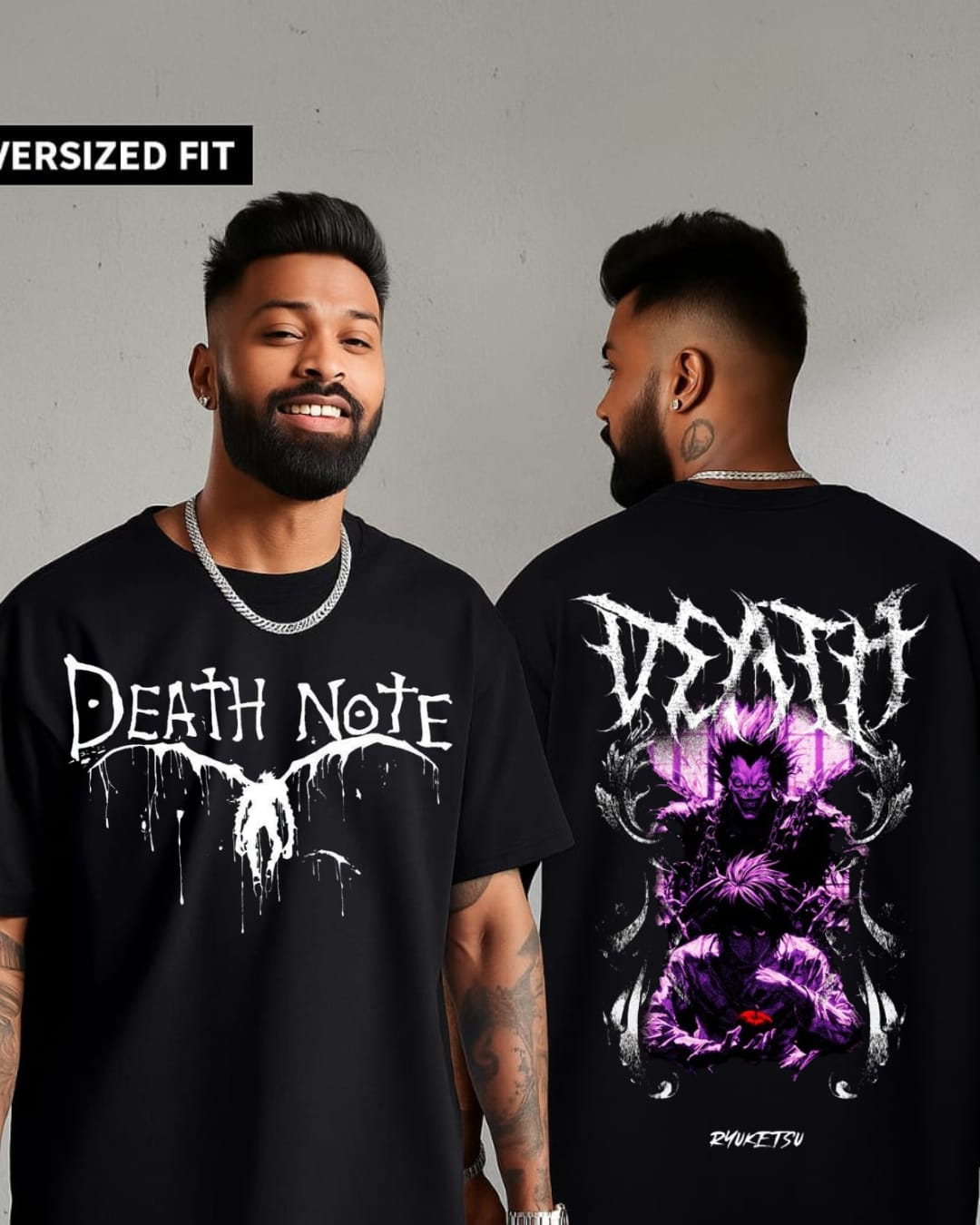 Death Note Premium Graphic Tee – Limited Edition Noir Series