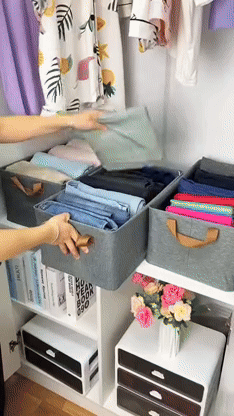 Wardrobe Organizer for Clothes Storage  (pack of 2PCS)