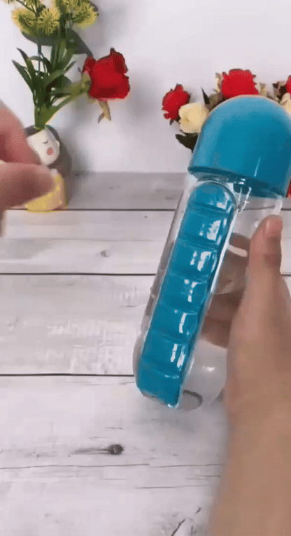 BOTTLE WITH BILLS STORGE