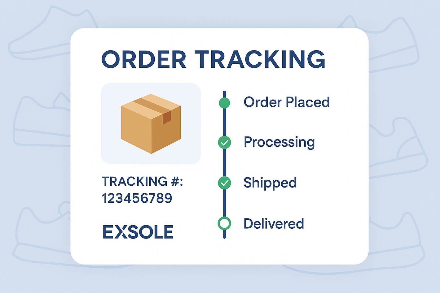 TRACK YOUR ORDER